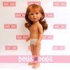 Vestida de Azul doll 33 cm - Paulina red-haired with fringe without clothes
