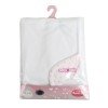 Antonio Juan doll Complements 40 - 52 cm - Pink and white blanket with stars