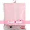 Antonio Juan doll Complements 40 - 52 cm - Stitched pink blanket