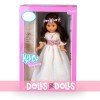 Nancy collection doll 41 cm - Brunette communion with flower crown