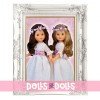 Nancy collection doll 41 cm - Blonde communion with flower crown