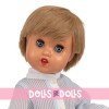 Mariquita Pérez and Juanín Pérez dolls 50 cm - Yellow Dress 2024 + Striped Shirt 2024