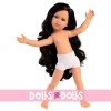 Llorens doll 42 cm - Jennifer multipositionable without clothes