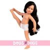Llorens doll 42 cm - Jennifer multipositionable without clothes