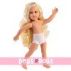 Llorens doll 42 cm - Nicole multipositionable without clothes