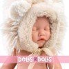 Llorens doll 31 cm - Mini Baby Girl - White Lion