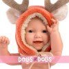 Llorens doll 31 cm - Mini Baby Boy - Reindeer
