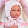 Llorens doll 35 cm - Bimba with changing mat