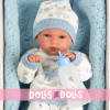 Llorens doll 35 cm - Bimbo light blue