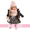 Llorens doll 40 cm - Carla with fox dress and jacket
