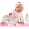 Llorens doll 45 cm - Newborn Leo crybaby “Petit Koala”