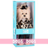 Lucky Doggy doll 37 cm - Lucky Yoyo - Printed jacket, T-shirt, and pants