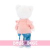 Lucky Kitty doll 38 cm - Sweet Denim
