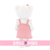 Lucky Kitty doll 38 cm - Vintage Rose