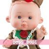 Marina & Pau doll 26 cm - Nenotes Christmas Edition - Reindeer boy