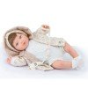Marina & Pau doll 45 cm - Newborn Alina Mousseline