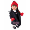 Mariquita Pérez doll 50 cm - With navy coat set