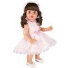 Mariquita Pérez doll 50 cm - With pink checkered dress