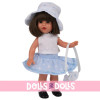 Mini Mariquita Pérez doll 21 cm - Blue outfit