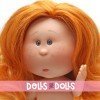 Nines d'Onil doll 23 cm - Little Mia redhead with wavy hair - Without clothes