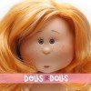 Nines d'Onil doll 23 cm - Little Mia with wavy red hair with highlights - Without clothes