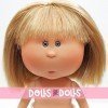 Nines d'Onil doll 23 cm - Little Mia with straight blonde hair and fringe - Without clothes