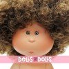 Nines d'Onil doll 23 cm - Little Mia with brown curly hair - Without clothes