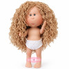 Nines d'Onil doll 23 cm - Little Mia with blond, woolly hair - Without clothes