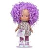 Nines d'Onil doll 23 cm - Little Pippa with lilac woolly hair