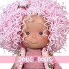 Nines d'Onil doll 23 cm - Little Pippa with pink woolly hair