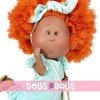 Nines d'Onil doll 30 cm - Mia ARTICULATED - redhead with light blue dress