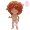 Nines d'Onil doll 30 cm - Mia ARTICULATED - Mia with red curly hair - Without clothes