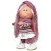 Nines d'Onil doll 30 cm - Mia with pink fur and winter border set