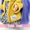 Nines d'Onil doll 30 cm - Mia blue-haired with yellow outfit