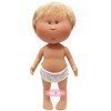 Nines d'Onil doll 23 cm - Little Mio with straight blond hair - Without clothes