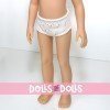Complements for Paola Reina 32 cm doll - Las Amigas - Set of three white panties