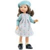 Paola Reina doll 32 cm - Las Amigas Articulated - Sofia in a blue dress with a duck print