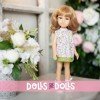 Reina del Norte doll 32 cm - Blanka in flower dress