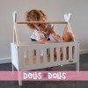 Wooden teepee crib for dolls - Tryco