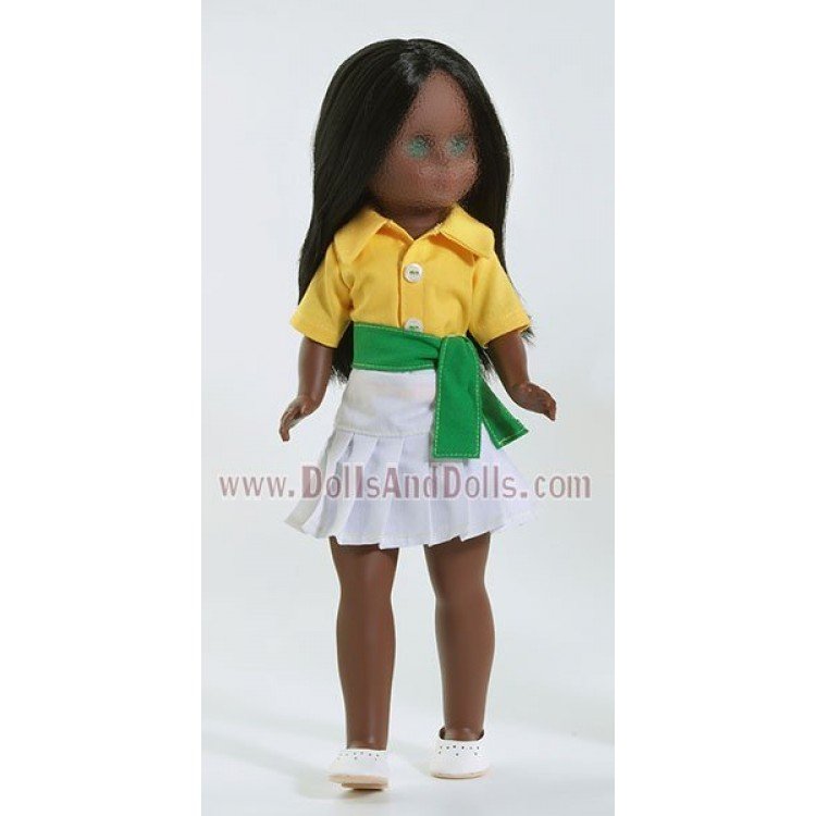 Collection 1: Yellow shirt pleated skirt set