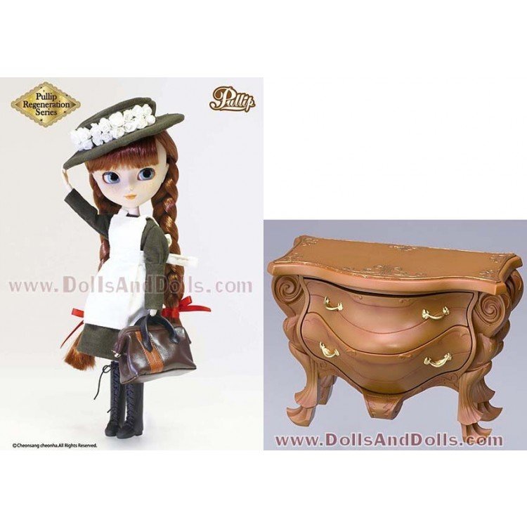 Regeneration Series - Anne Pullip RE814 + Cómoda marrón