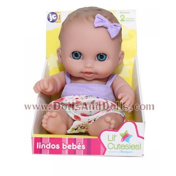 Lil' Cutesies - Lulu with purple ribbon - Dolls And Dolls - Collectible  Doll shop