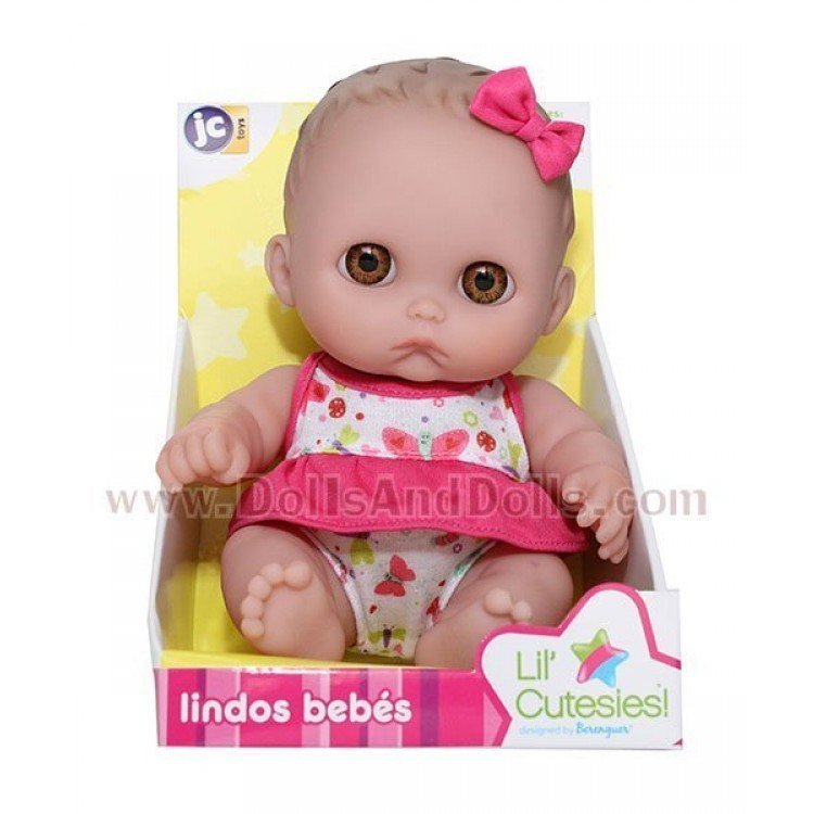 Lil' Cutesies - Mimi with fuchsia ribbon