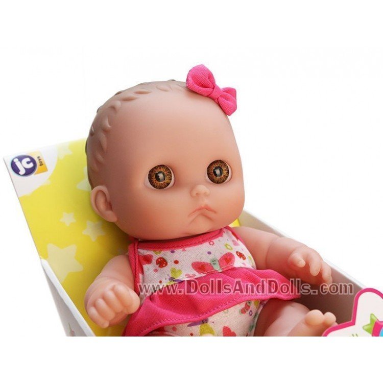 Lil' Cutesies - Mimi with fuchsia ribbon