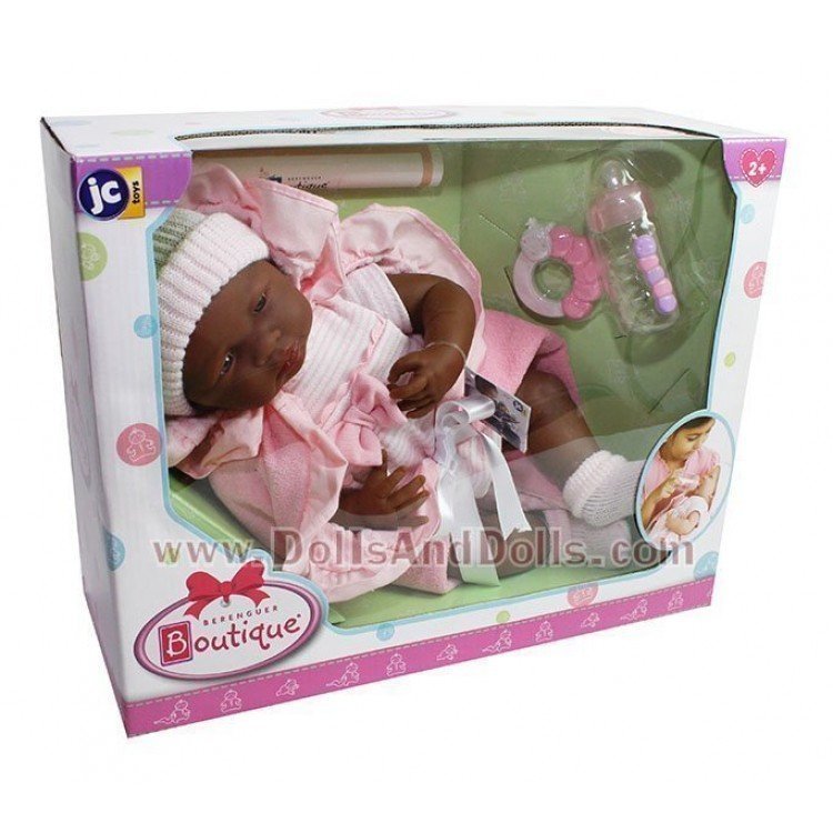 Berenguer Boutique doll 39 cm - 18783 La newborn african-american