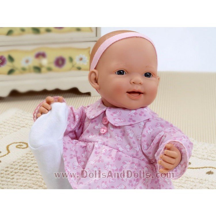Álex - White romper suit with pink jacket 