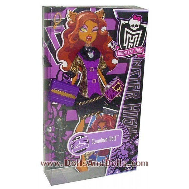  Monster High Doll, Clawdeen Wolf with Accessories and