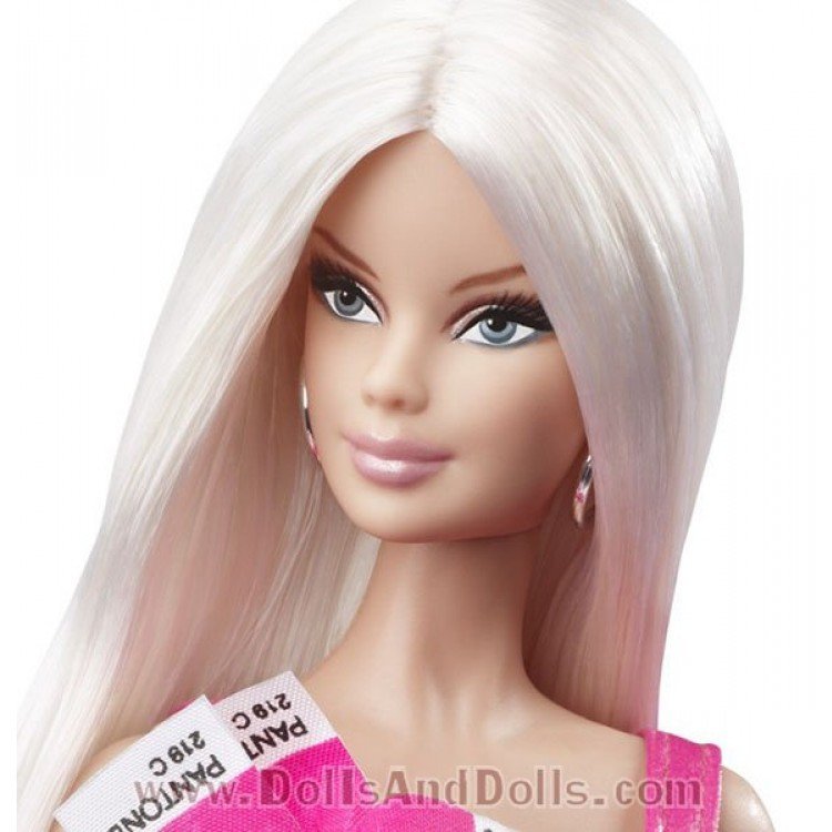 Barbie pink in pantone - W3376 - Dolls And Dolls - Collectible
