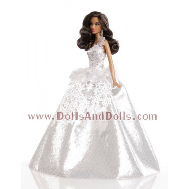 2013 Holiday Barbie Doll African American - X8272