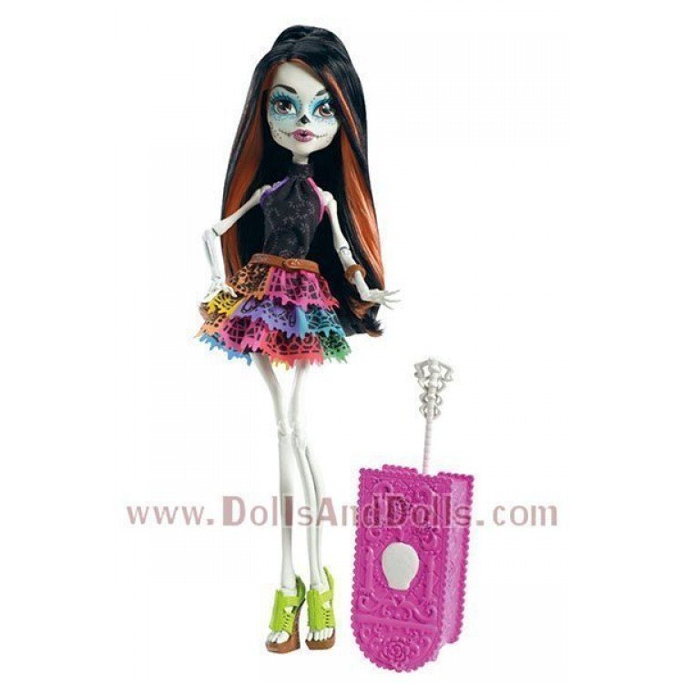 Monster High doll 27 cm - Skelita Calaveras Scaris Deluxe